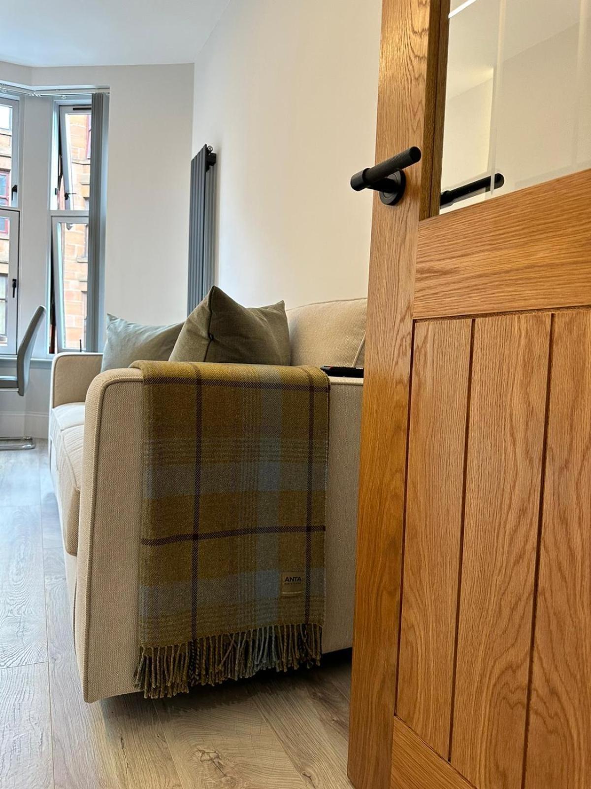 Glasgow West End Tenement Apartment Bagian luar foto