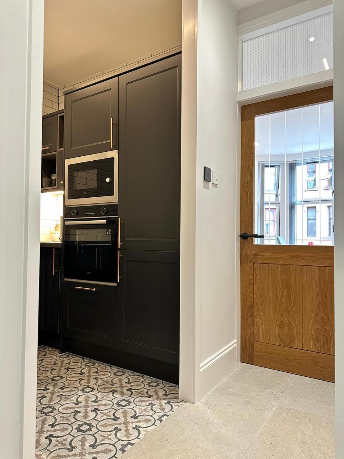 Glasgow West End Tenement Apartment Bagian luar foto
